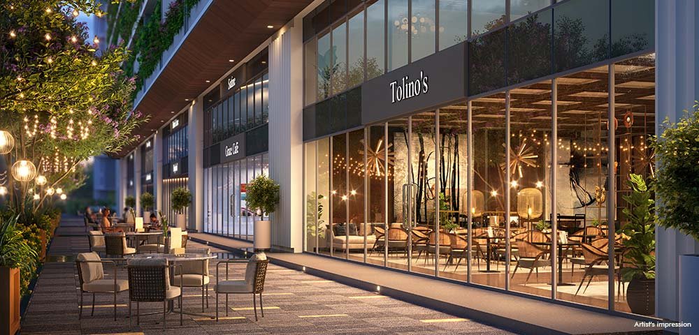 Cafe & Alfresco Dining at Lodha Bellevue