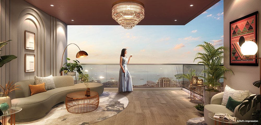 External View of Lodha Bellevue Towers