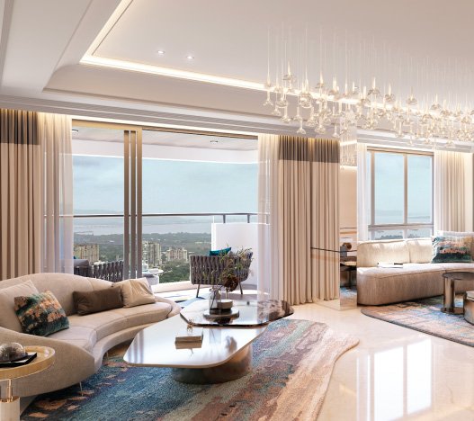 View from Lodha Bellevue